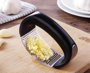 Stainless Steel Garlic Press Metal