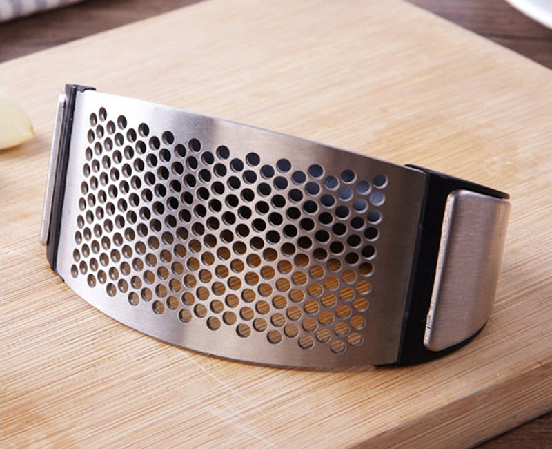 Stainless Steel Garlic Press Metal