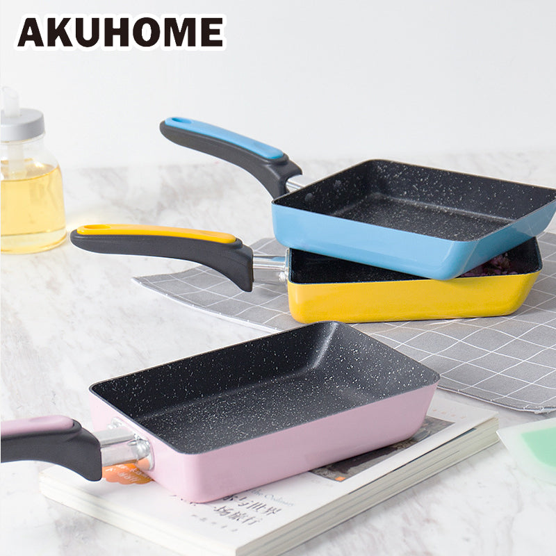 Rectangle Stainless Steel Nonstick Frying Pan