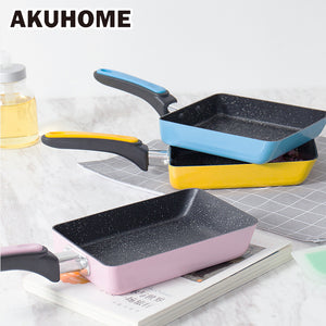 Rectangle Stainless Steel Nonstick Frying Pan