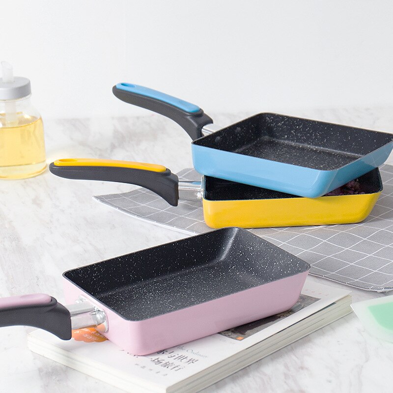 Rectangle Stainless Steel Nonstick Frying Pan