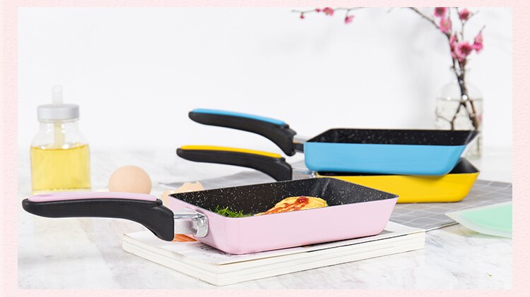 Rectangle Stainless Steel Nonstick Frying Pan